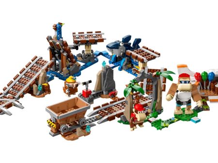 71425 | LEGO® Super Mario™ Diddy Kong s Mine Cart Ride Expansion Set Hot on Sale