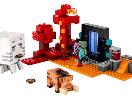 21255 | LEGO® Minecraft® The Nether Portal Ambush on Sale