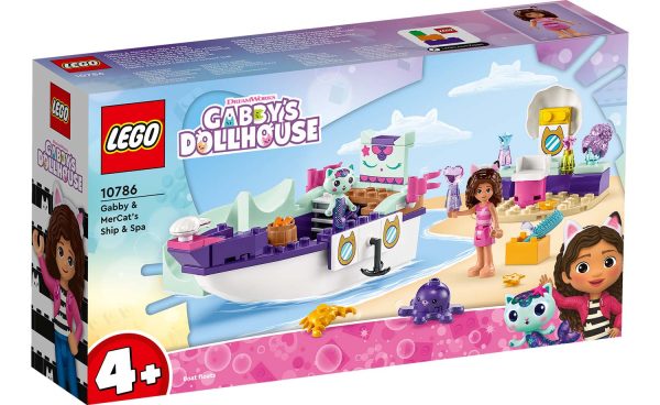 10786 | LEGO® Gabby s Dollhouse Gabby & MerCat s Ship & Spa Online