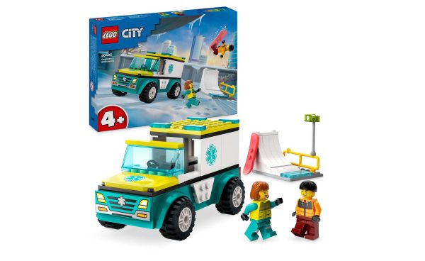 60403 | LEGO® City Emergency Ambulance And Snowboarder Sale