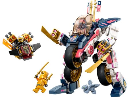 71792 | LEGO® NINJAGO® Sora s Transforming Mech Bike Racer on Sale