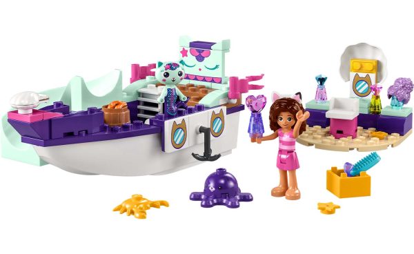 10786 | LEGO® Gabby s Dollhouse Gabby & MerCat s Ship & Spa Online