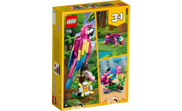 31144 | LEGO® Creator 3-in-1 Exotic Pink Parrot Online Hot Sale