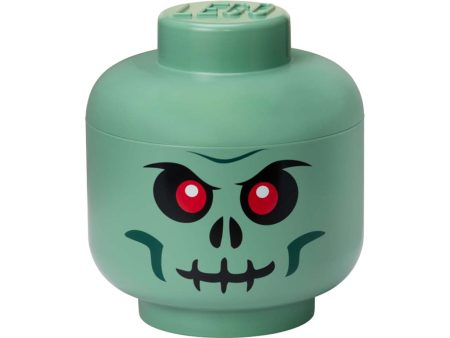 20811 | LEGO® Storage Head (Large) - Green Skeleton Hot on Sale