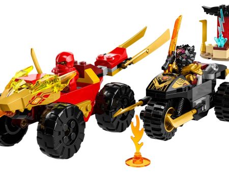 71789 | LEGO® NINJAGO® Kai and Ras s Car and Bike Battle Online now