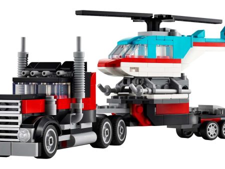 31146 | LEGO® Creator 3-in-1 Flatbed Truck With Helicopter Discount