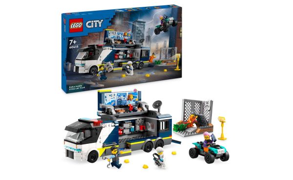 60418 | LEGO® City Police Mobile Crime Lab Truck For Discount