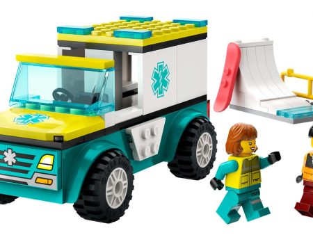 60403 | LEGO® City Emergency Ambulance And Snowboarder Sale