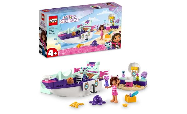 10786 | LEGO® Gabby s Dollhouse Gabby & MerCat s Ship & Spa Online