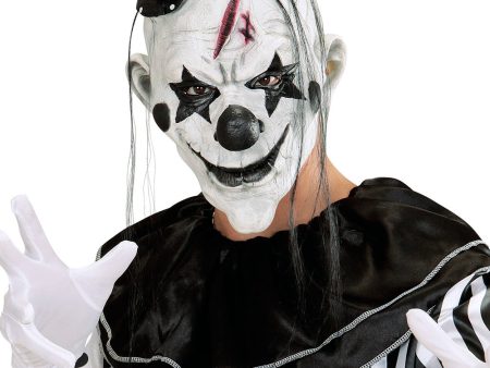 Killer Pierrot Clownsmaske Fashion