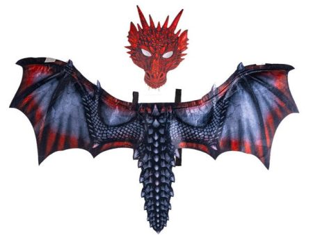 2- teiliges Verkleidungsset Roter Drache For Sale