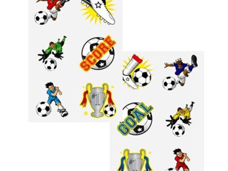 1 Kicker Bande abwaschbare Fussball Tattoos on Sale