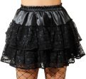 Petticoat Spitzenrock schwarz For Cheap