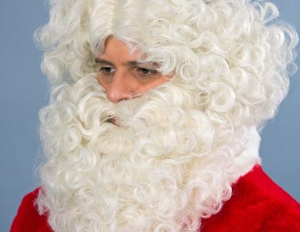 Santa Claus Bart und Haar Set flachsblond Online Hot Sale