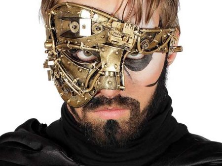 Goldene Steampunk Maske Kilian Cheap