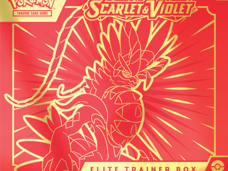 Pokémon - Scarlet and Violet: Elite Trainer Box - Koraidon (Red) Online Hot Sale