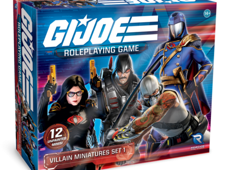 G.I. JOE Roleplaying Game - Villain Miniatures Set 1 Supply