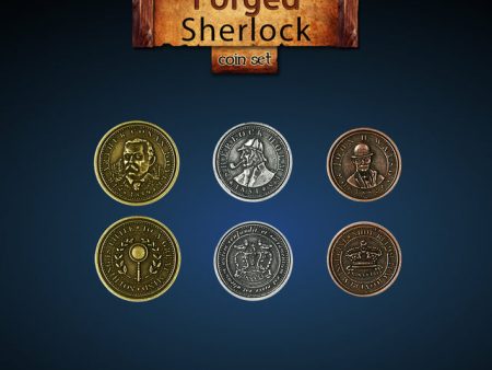 Legendary Metal Coins: Season 6 - Forged Sherlock Coin Set (24 pc) on Sale