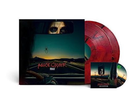 ALICE COOPER - ROAD (LTD. 2LP GATEFOLD, RED MARBLED + DVD) For Cheap