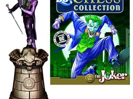 DC CHESS: JOKER (MAGAZINE W CHESS PIECE) - ISSUE #2-HAND PAITED on Sale