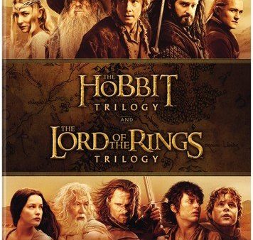 HOBBIT & LORD OF THE RINGS TRILOGY - DVD-6-FILM THEATRICAL VERSIONS For Cheap