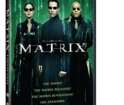 4 FILM FAVORITES: THE MATRIX COLLECTION (THE MATRIX   THE MATRIX RELOADED   MATRIX REVOLUTIONS   ANIMATRIX) Hot on Sale