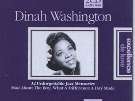 WASHINGTON, DINAH - 32 UNFORGETTABLE JAZZ MEMORIES For Sale