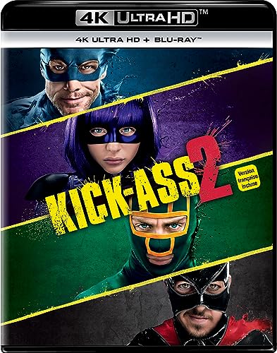 KICK-ASS 2  - BLU-4K-INC. BLU COPY Hot on Sale