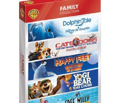 WARNER BROS. FAMILY COLLECTION - DVD-5 FILM SET For Sale