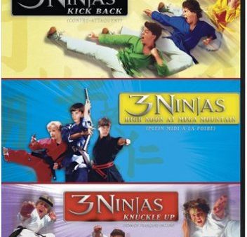 3 NINJAS KICK BACK 3 NINJAS: HIGH NOON AT MEGA MOUNTAIN 3 NINJAS KNUCKLE UP (MULTI FEATURE, 3 DISCS) BILINGUAL Online Sale