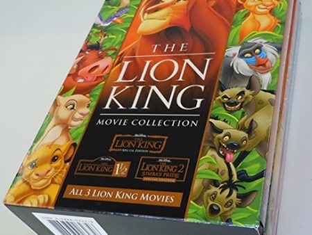 LION KING - DVD-MOVIE COLLECTION (6 DISCS) For Discount