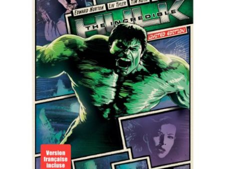 THE INCREDIBLE HULK (STEELBOOK EDITION) [BLU-RAY + DVD + DIGITAL COPY + ULTRAVIOLET] (BILINGUAL) Online Sale