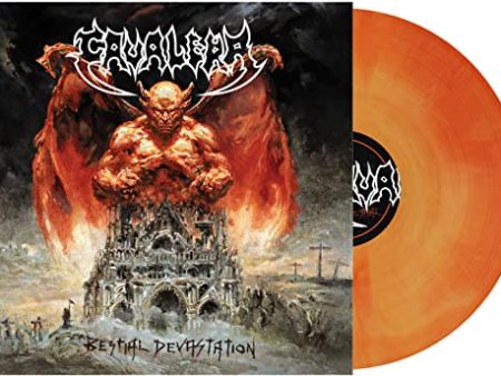 CAVALERA - BESTIAL DEVASTATION - ORANGE SWIRL (VINYL) Online Hot Sale