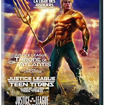 JUSTICE LEAGUE: THRONE VS TEEN GODS & MO - DVD-TRIPLE FEATURE Discount