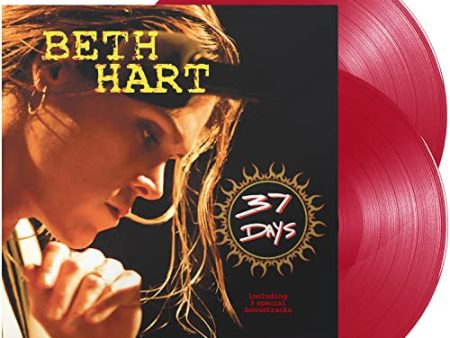 BETH HART - 37 DAYS - TRANSPARENT RED VINYL Sale