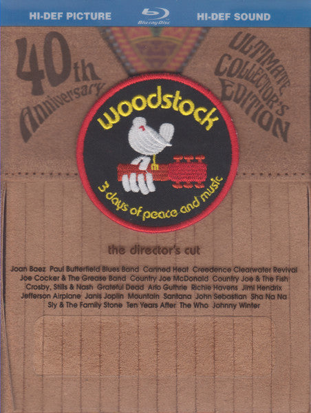 WOODSTOCK  - BLU-40TH ANNIVERSARY For Discount