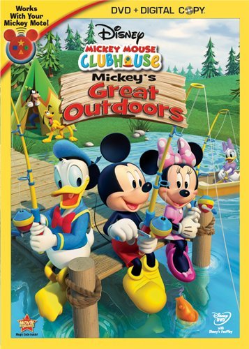 MICKEY MOUSE CLUBHOUSE: MICKEY S GREAT OUTDOORS [DVD + DIGITAL COPY] (BILINGUAL) Hot on Sale