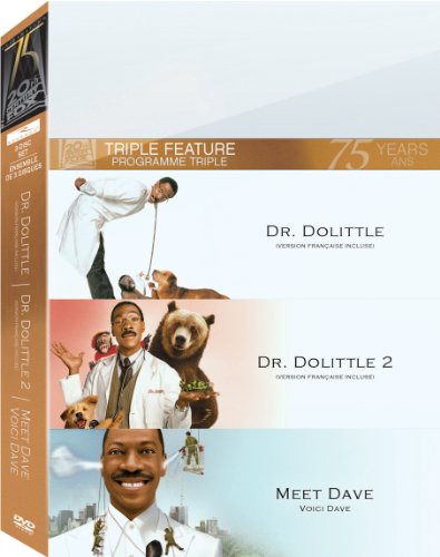 DR. DOLITTLE TRIPLE FEATURE (DR. DOLITTLE 1 2 3) (BILINGUAL WIDESCREEN) Hot on Sale