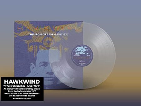 THE IRON DREAM - LIVE 1977 [TRANSPARENT VINYL] LIMITED EDITION [RSD 2023] Online Sale