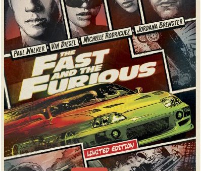 THE FAST AND THE FURIOUS     RAPIDES ET DANGEREUX (BILINGUAL) (STEELBOOK EDITION) [BLU-RAY + DVD + DIGITAL COPY + ULTRAVIOLET] For Cheap