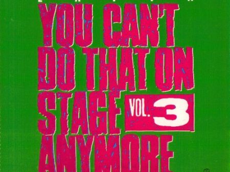 ZAPPA, FRANK - YOU CAN T DO THAT ON STAGE ANYMORE VOL.3 (2CD) For Sale